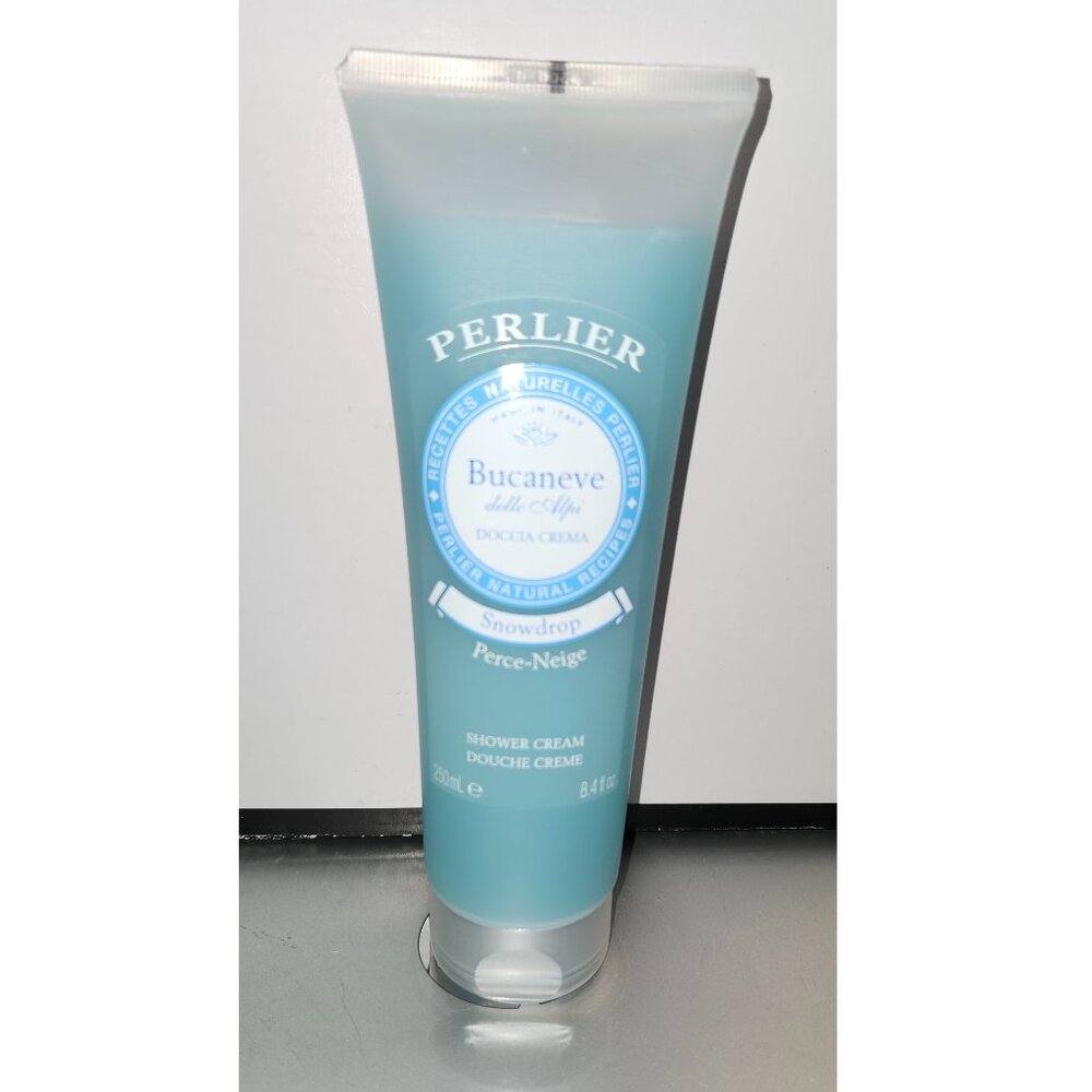 NEW Italian Perlier Bucaneve Snowdrop Shower Cream Natural 250 ml
